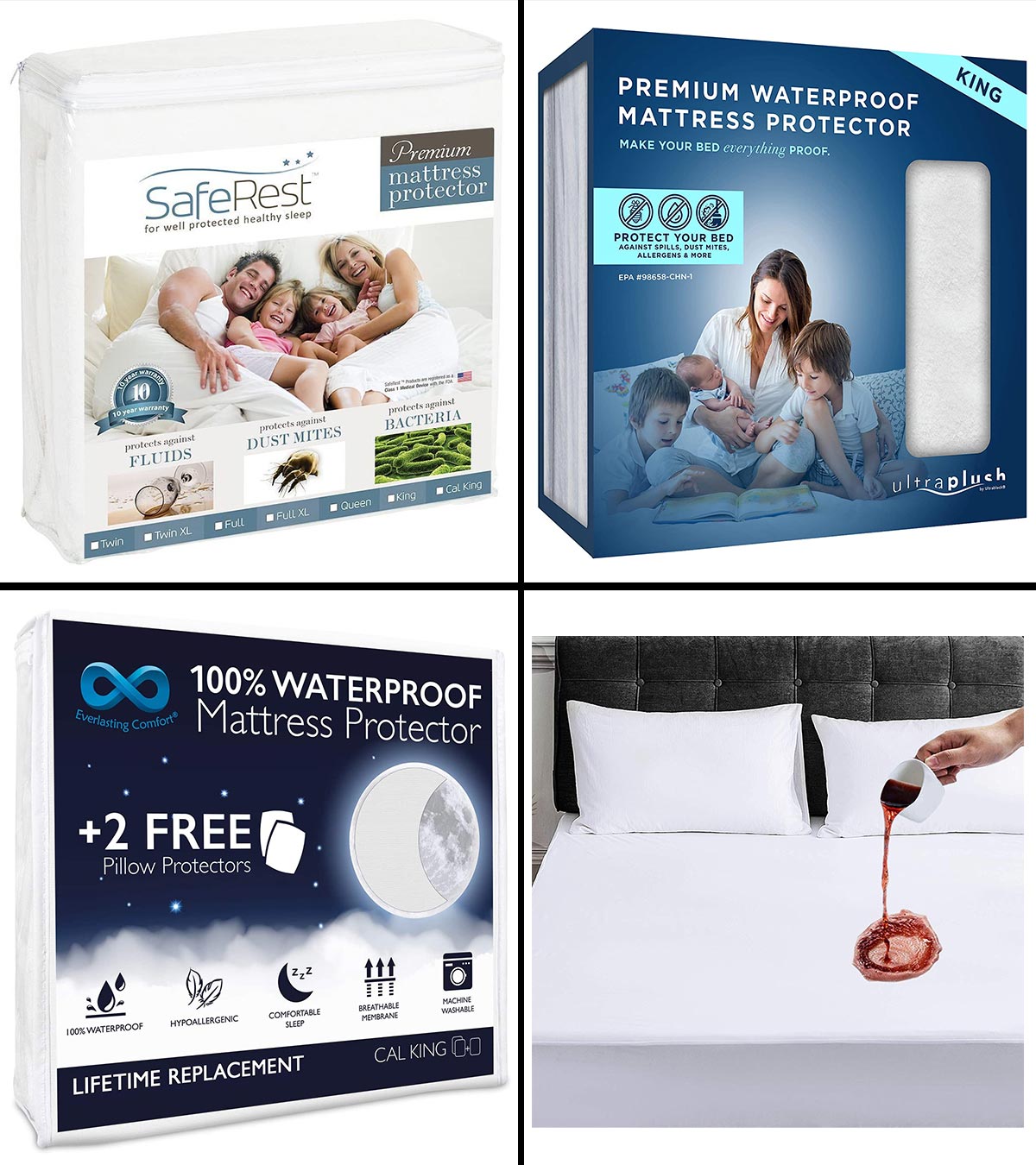 Best Waterproof Mattress Protector For Bedwetting
